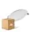 Confezione Multipack 4x Ledvance Downlight LED Comfort DN105 6W 420lm 120D - 830 Luce Calda | 118mm 