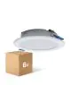 Confezione Multipack 6x Confezione Multipack 6x Downlight LED Pan 6W 480lm 830 Luce Calda -  | 93mm - Ritaglio 75mm