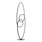 Eglo Lampada da terra Gianella Acciaio Nero 38W 4400lm - 830 Luce Calda - 